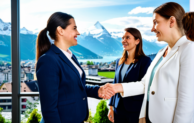 스위스에서 사업 시작하는 법 - Choosing a Legal Structure**

"An entrepreneur, modestly dressed in a professional outfit, consultin...